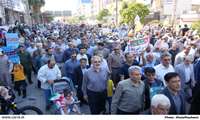  مشارکت مردم در راهپیمایی روز جهانی قدس امسال بی نظیر بود